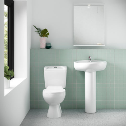Fresssh Whitney 550mm 2th Basin & Pedestal