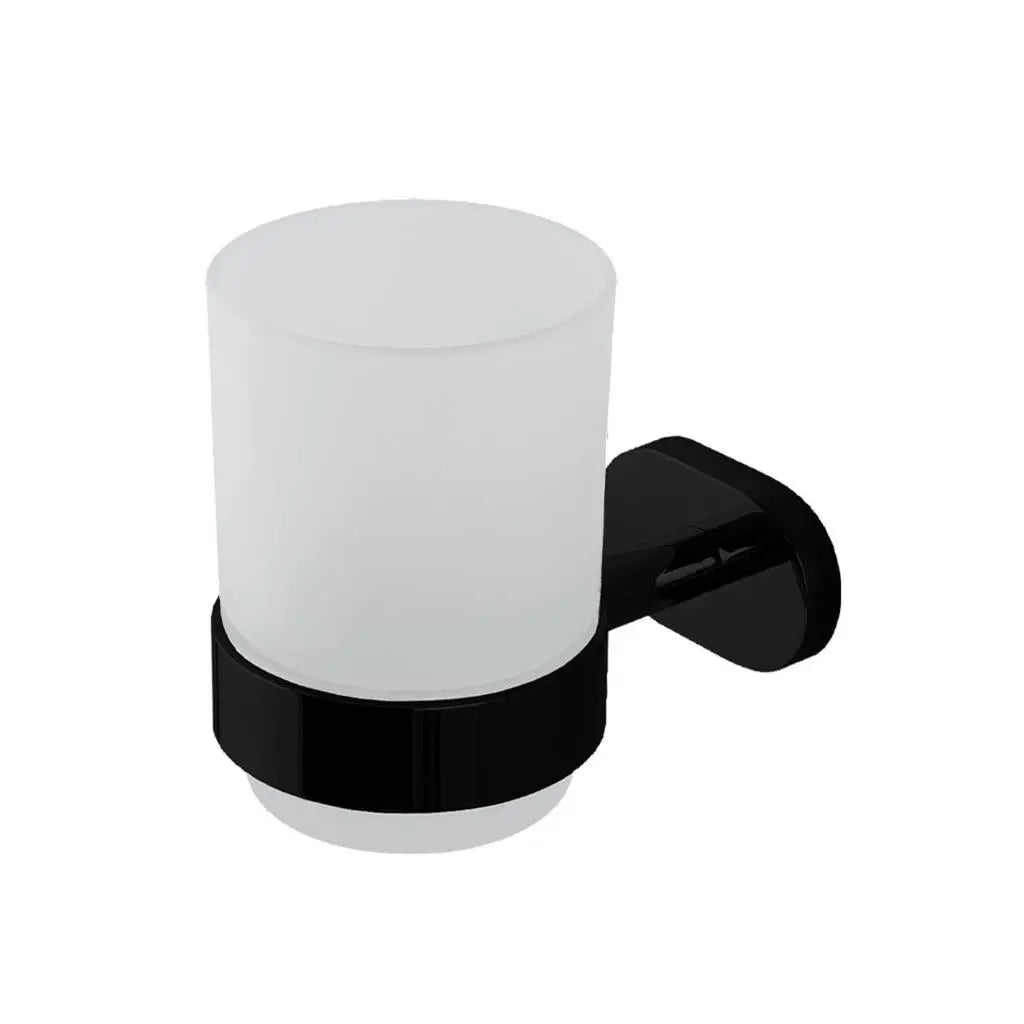 Eastbrook Salerno Tumbler Holder - Matt Black HPS Hartlepool Plumbing Supplies