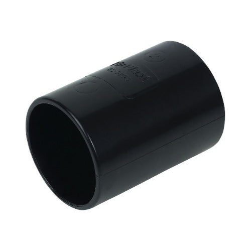 Floplast 40MM ABS Solvent Weld Straight Coupling Floplast