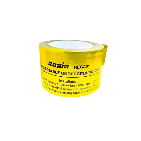Regin Detectable Underground Tape REGO1-HPS Hartlepool Plumbing Supplies