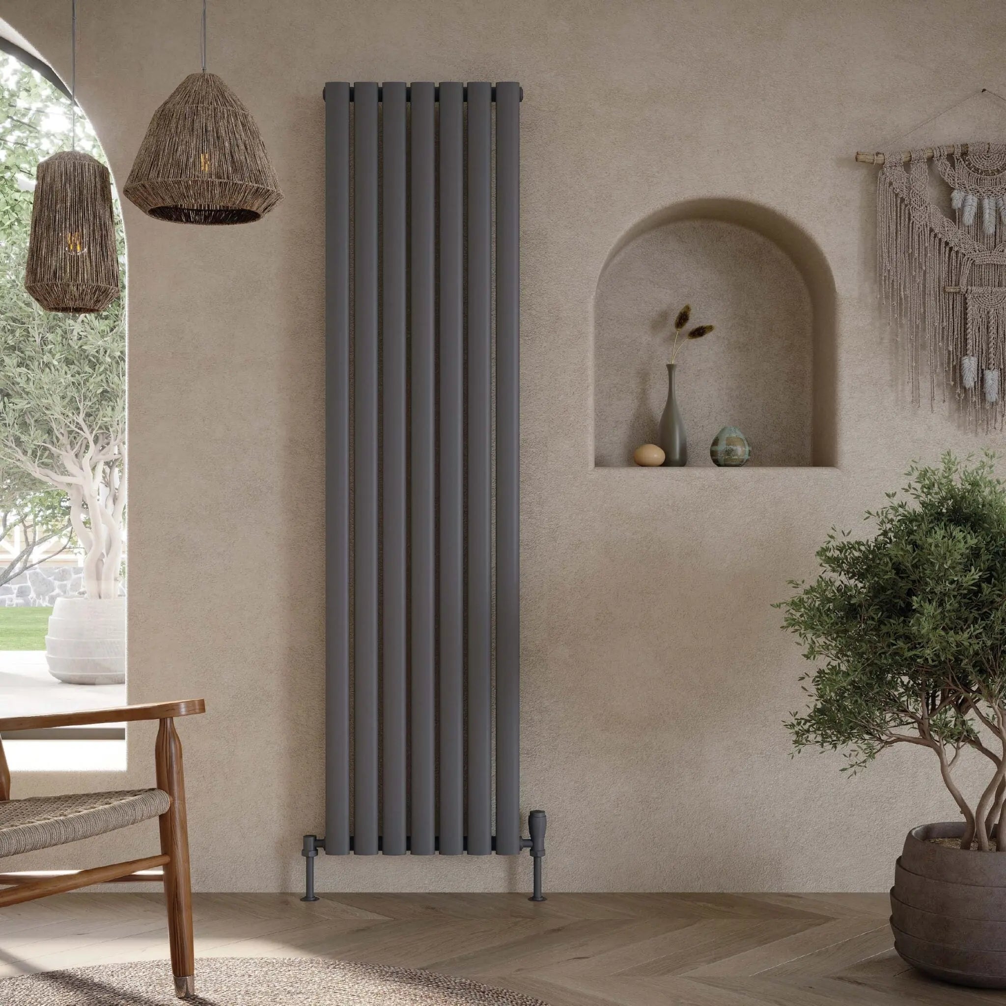 Scudo Apex Designer Radiator – 413 X 1800 HPS Hartlepool Plumbing Supplies