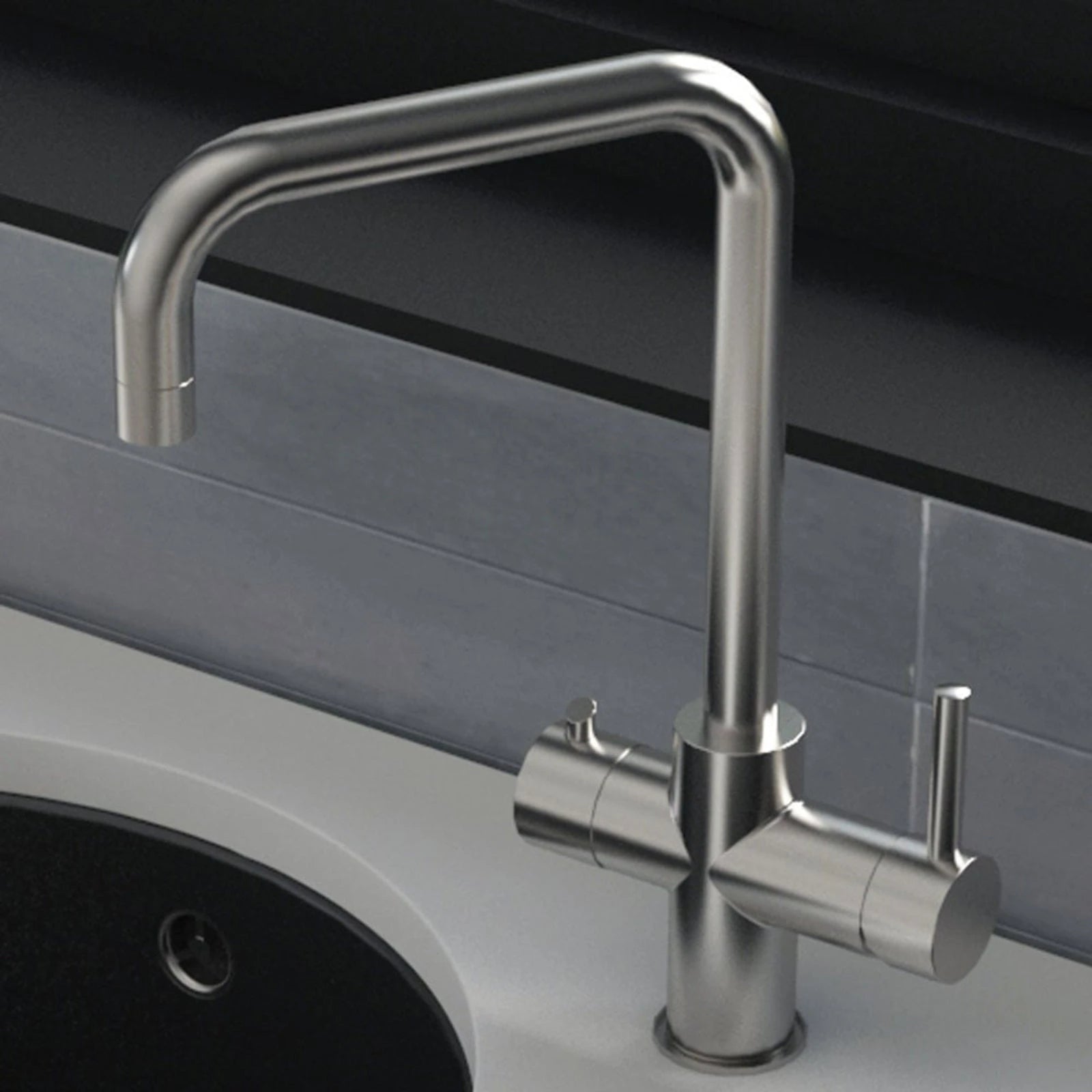 Astini Bollitore² 4 in 1 Boiling Hot & Filtered Cold Kitchen Tap & Tank Kit Astini