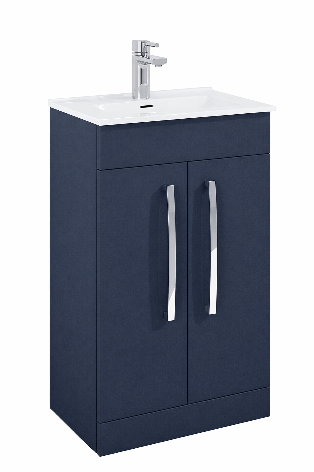 Frontline Aquatrend 600mm 2 Door Floor Standing Vanity Unit & Basin