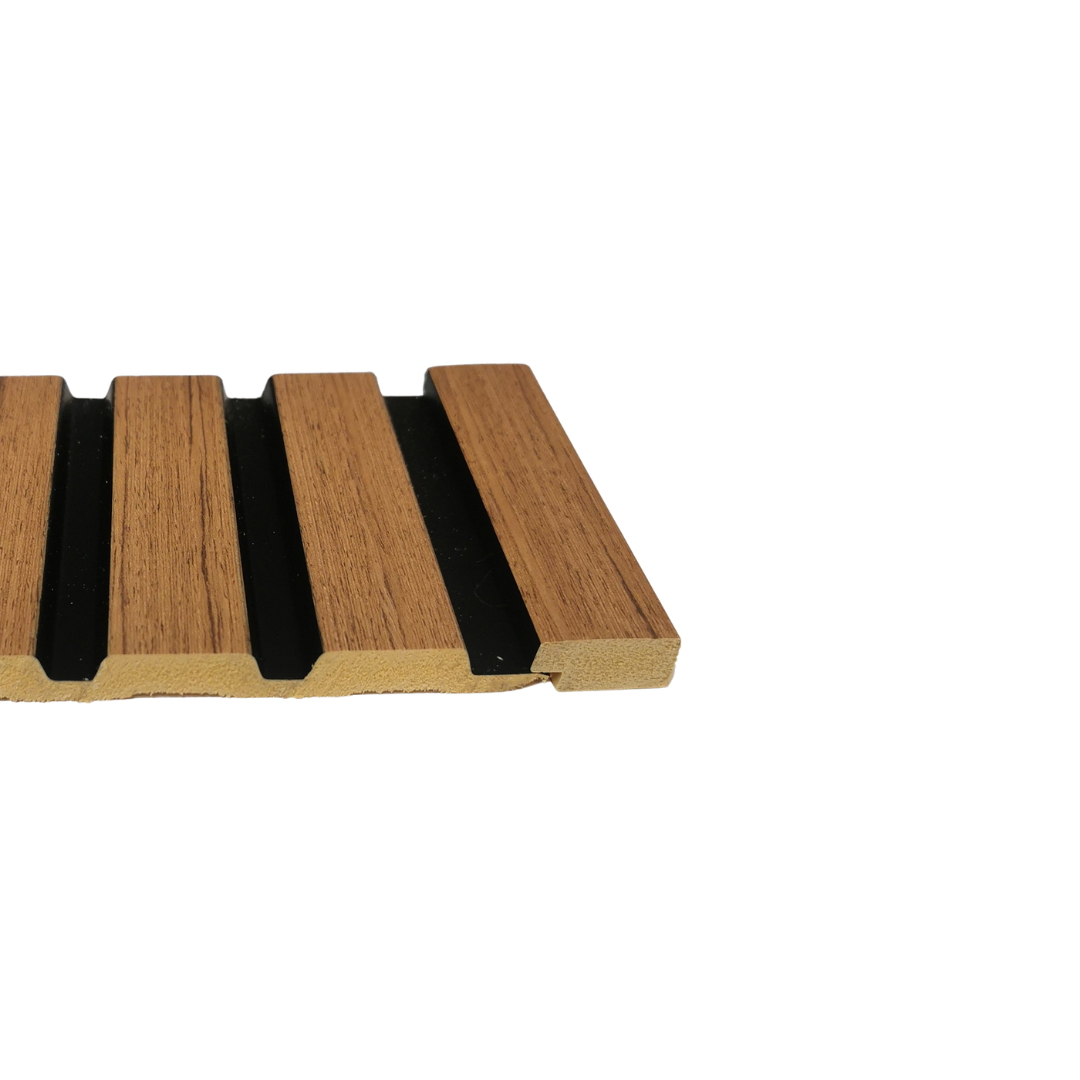 DCD Slat Wall End Trim Natural Oak Decor