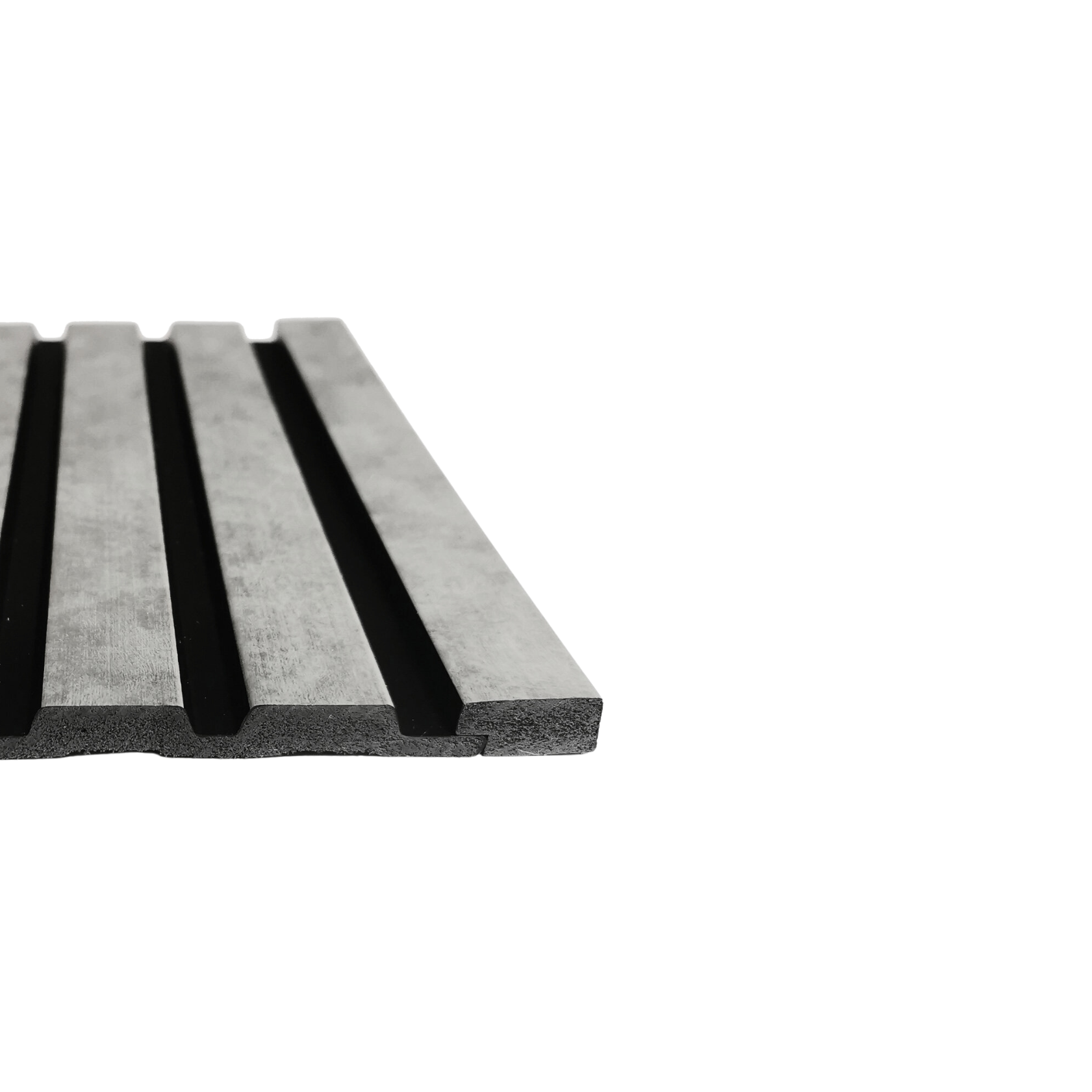 DCD Slat Wall End Trim Silver Decor