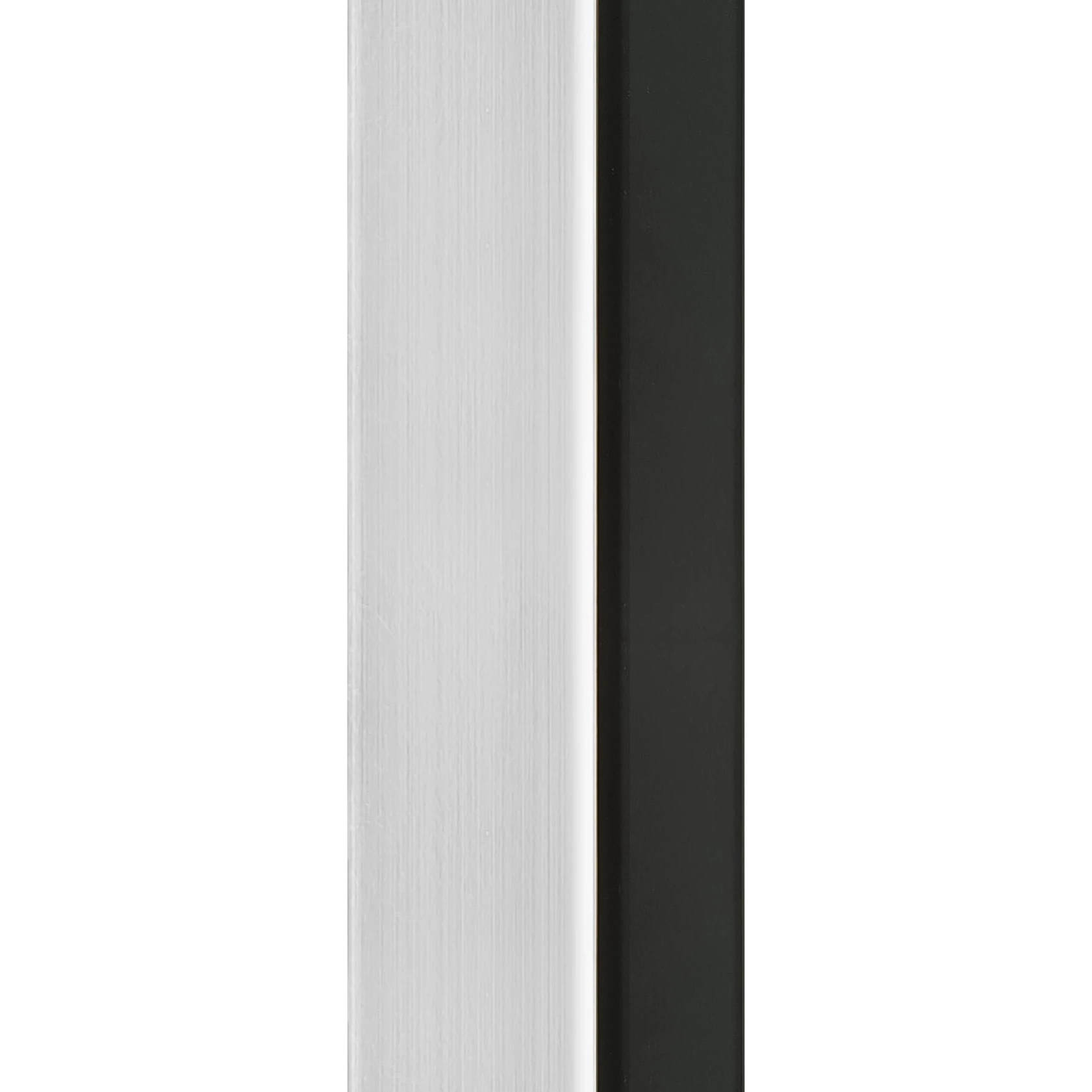 DCD Slat Wall Starter Trim Silver