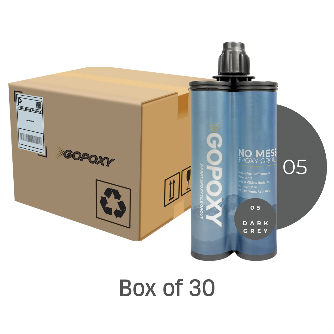 GoPoxy 'No Mess' Epoxy Grout – Box of 30 GoPoxy