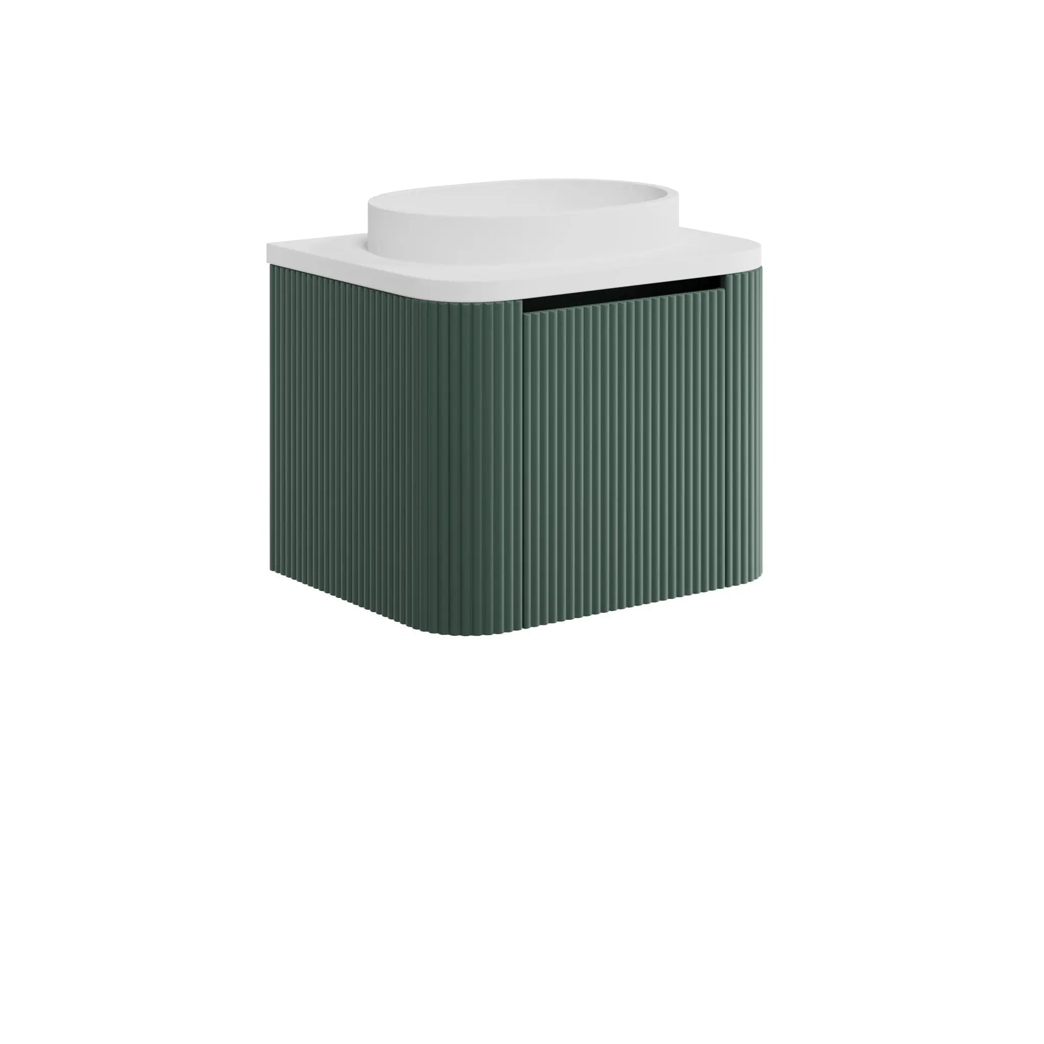 Scudo Linea Curve 600mm Wall Hung Vanity Unit HPS Hartlepool Plumbing Supplies