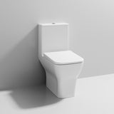 Nuie Ava Rimless Open Back Toilet Set