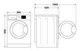 Hotpoint NSWM 1046 BS UK F/S 10kg 1400rpm Washing Machine - Black