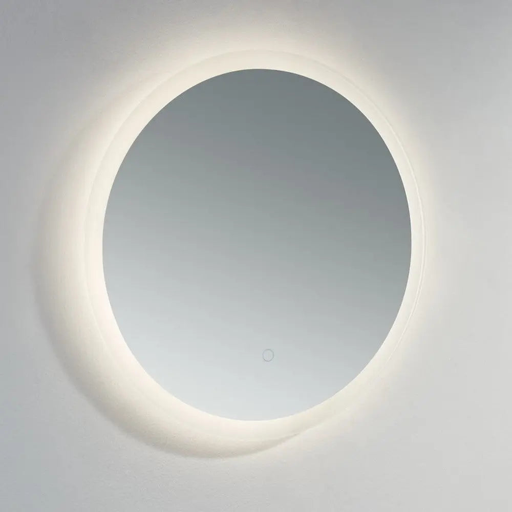 Oaksey 800mm Round Mirror - Frosted Edge Hartlepool Plumbing Supplies