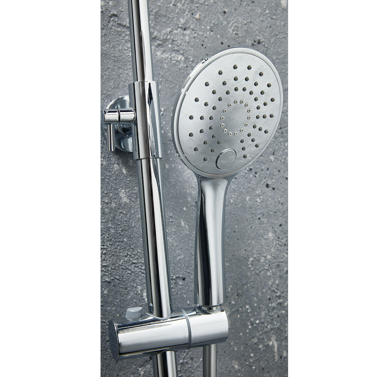 Scudo Messi Round Cool Touch Rigid Riser Shower
