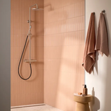 Tavistock Cohort Dual Function Bar Valve Shower System - Stainless Steel