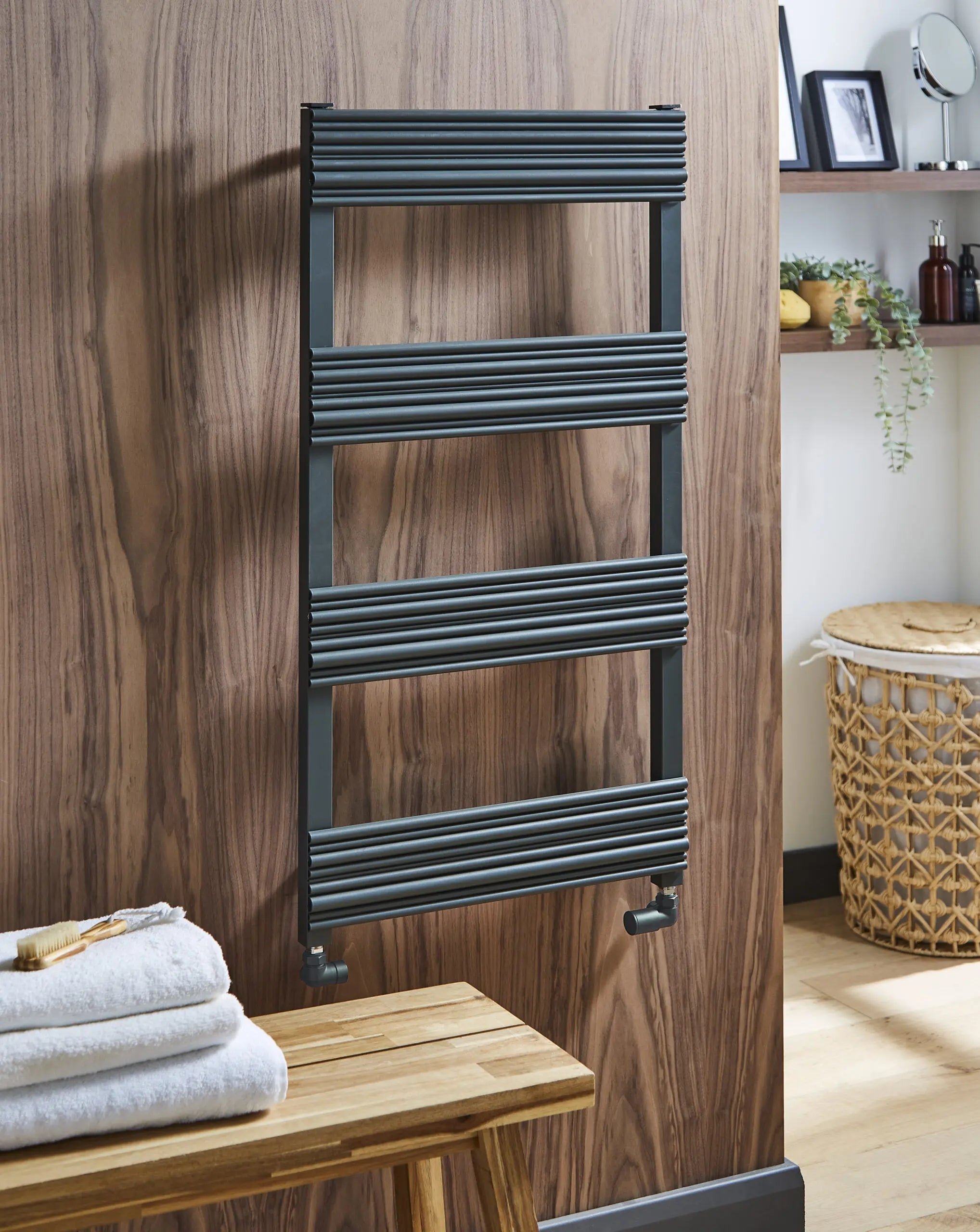 Sherbrooke Towel Rail MATT GREY K-RAD K-VIT