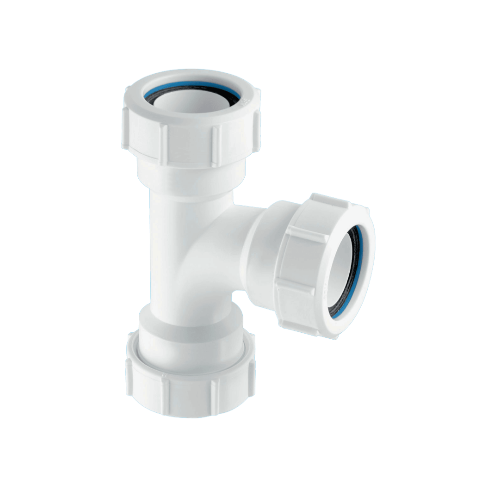 V8M 1 1/4" 32mm Multifit Swept Tee McAlpine