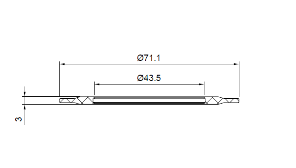 Inventive Creations W38 – Siamp Optima Type Flush Valve Seal