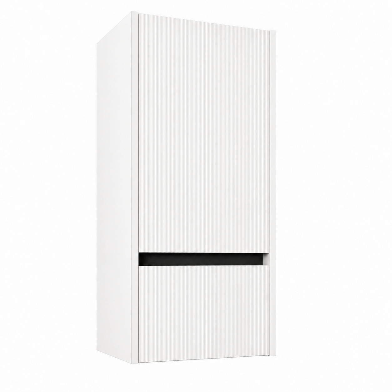 Aqua Selinus 1 Door 1 Drawer Wall Hung Cabinet Frontline
