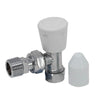 8MM Radiator Valve Angled
