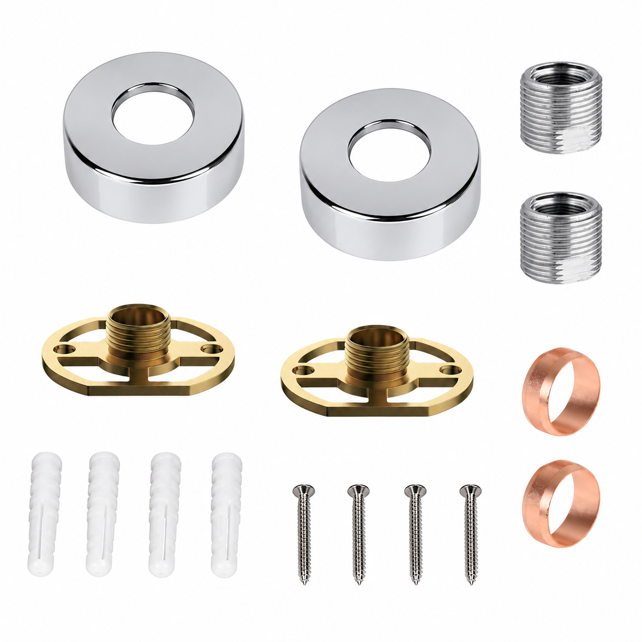 Fast Fix Round Shower Kit