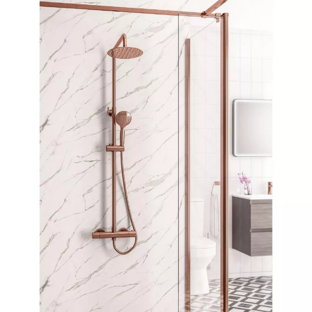 Eastbrook Modern Rigid Riser Shower w/ Handset