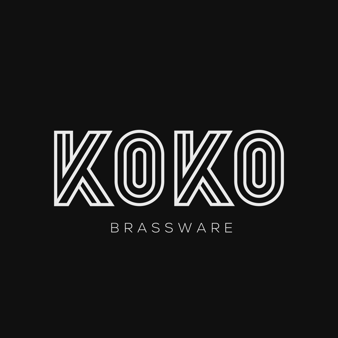 koko brassware filmed in a cinematic manner