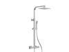 Swan Loughton Column Shower w/ Rail, Hose & Square Head