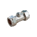 15mm Compression Chrome Isolating Valve