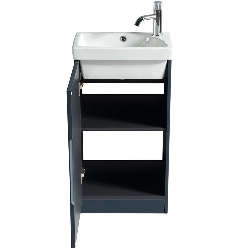 Astini Flauto 460mm Mini Cloakroom Vanity Unit & Basin