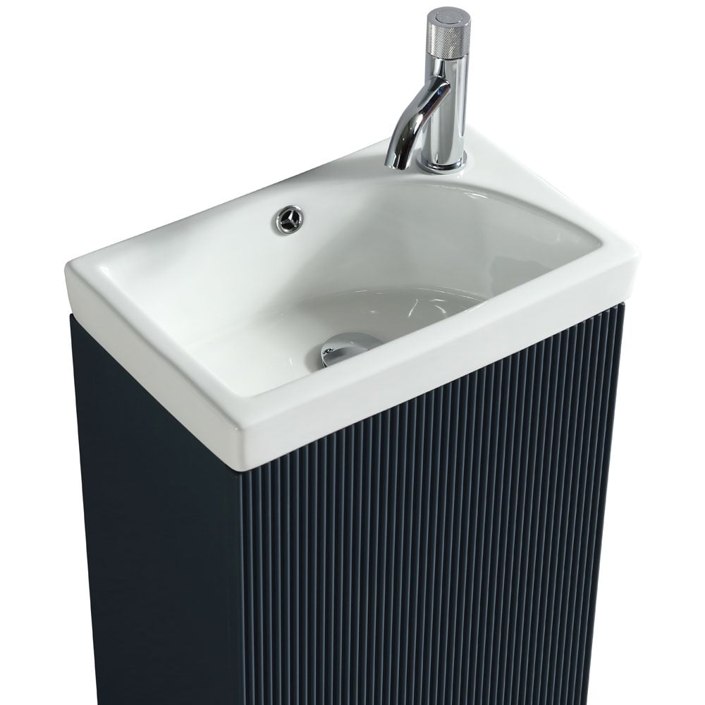 Astini Flauto 460mm Mini Cloakroom Vanity Unit & Basin