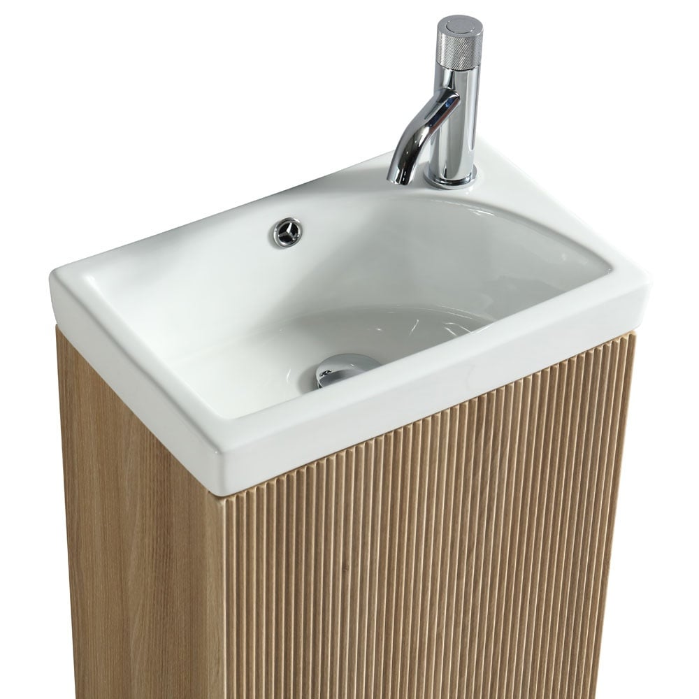 Astini Flauto 460mm Mini Cloakroom Vanity Unit & Basin