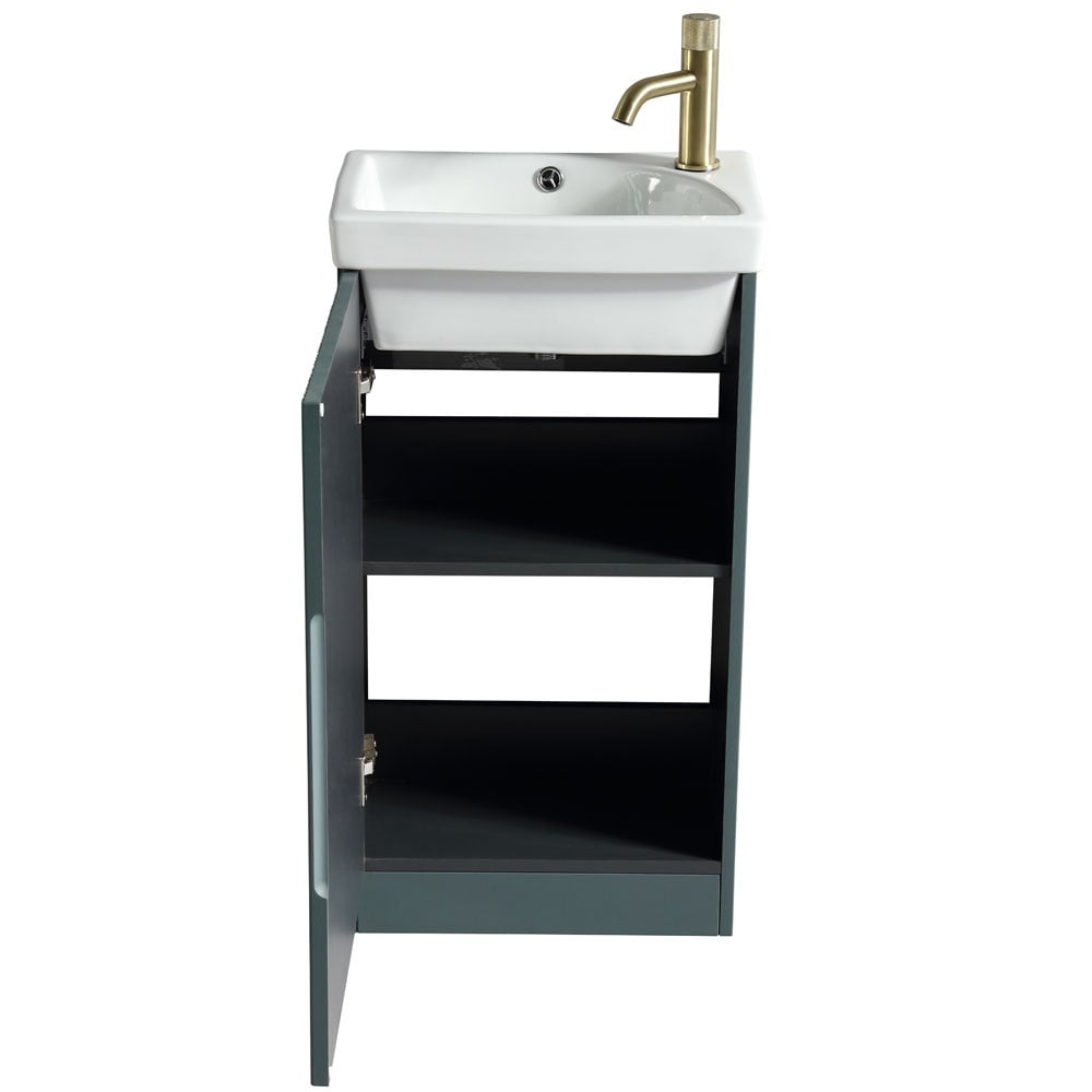 Astini Flauto 460mm Mini Cloakroom Vanity Unit & Basin