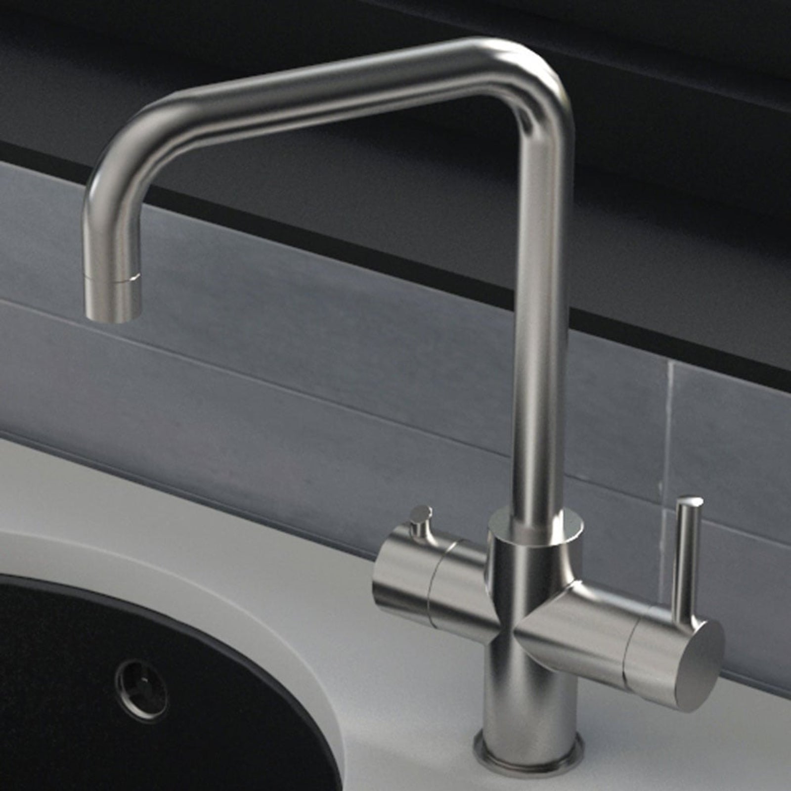 Astini Bollitore² 4 in 1 Boiling Hot & Filtered Cold Kitchen Tap & Tank Kit