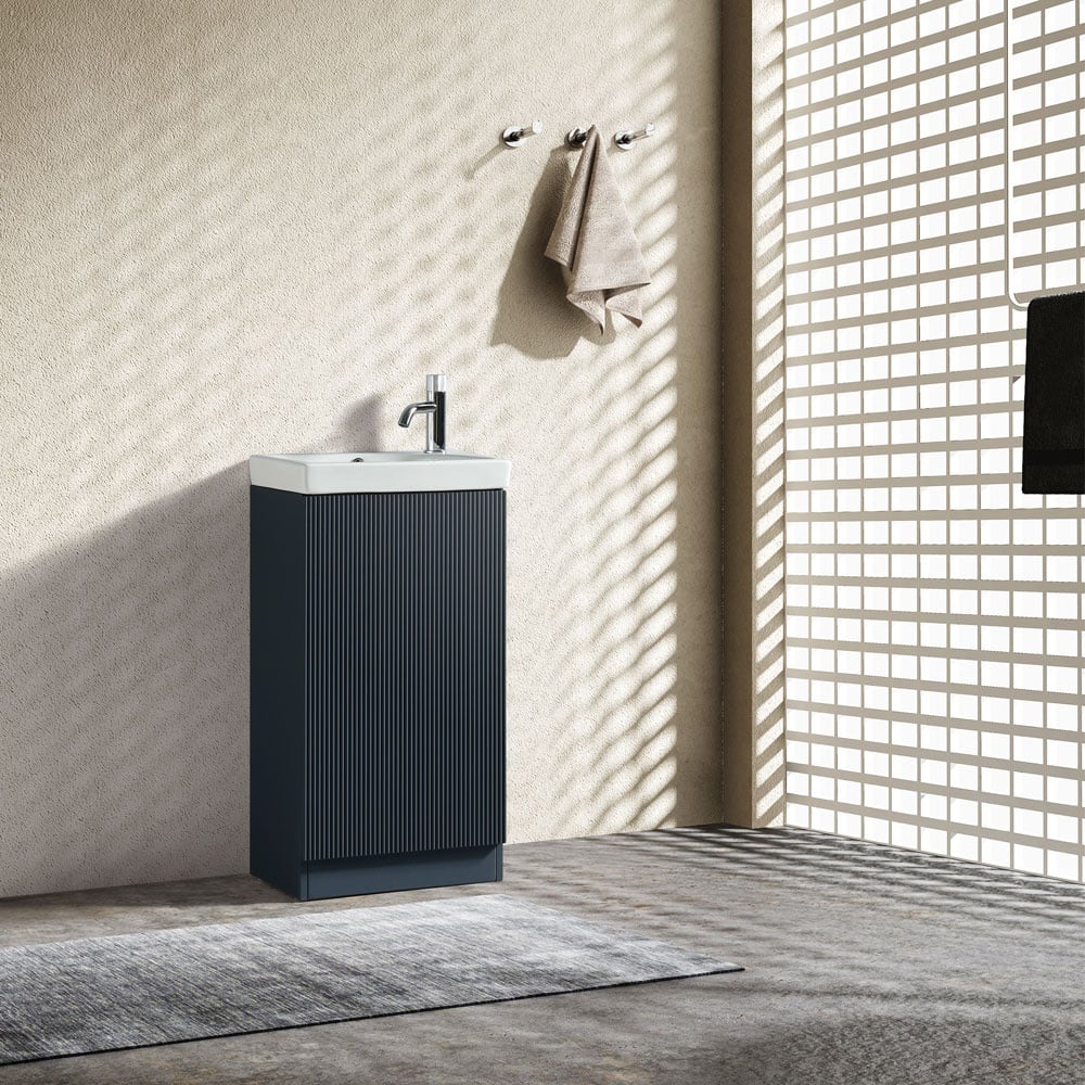 Astini Flauto 460mm Mini Cloakroom Vanity Unit & Basin