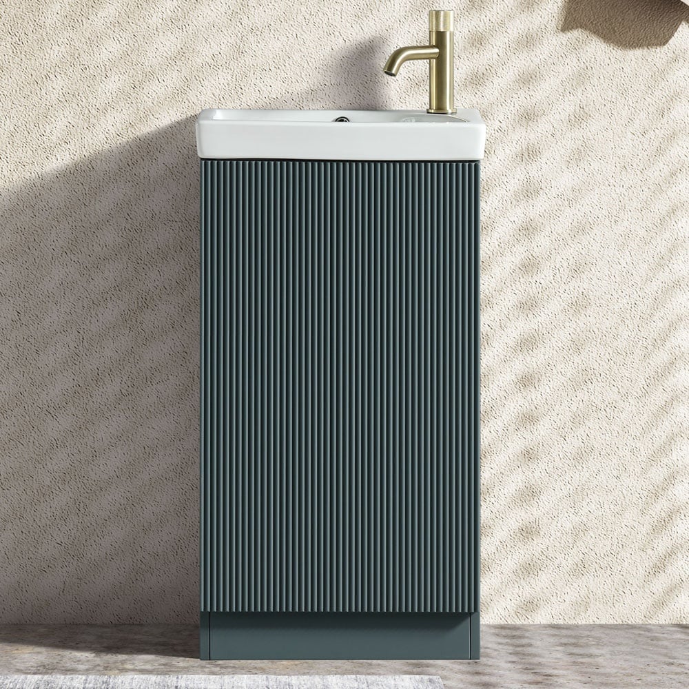 Astini Flauto 460mm Mini Cloakroom Vanity Unit & Basin