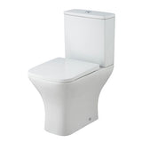 Nuie Ava Rimless Open Back Toilet Set