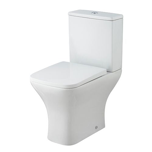 Nuie Ava Rimless Open Back Toilet Set