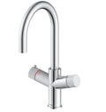 KOGE Hot Water Tap 4 in 1 SWAN PULL OUT SPOUT CHROME PACK