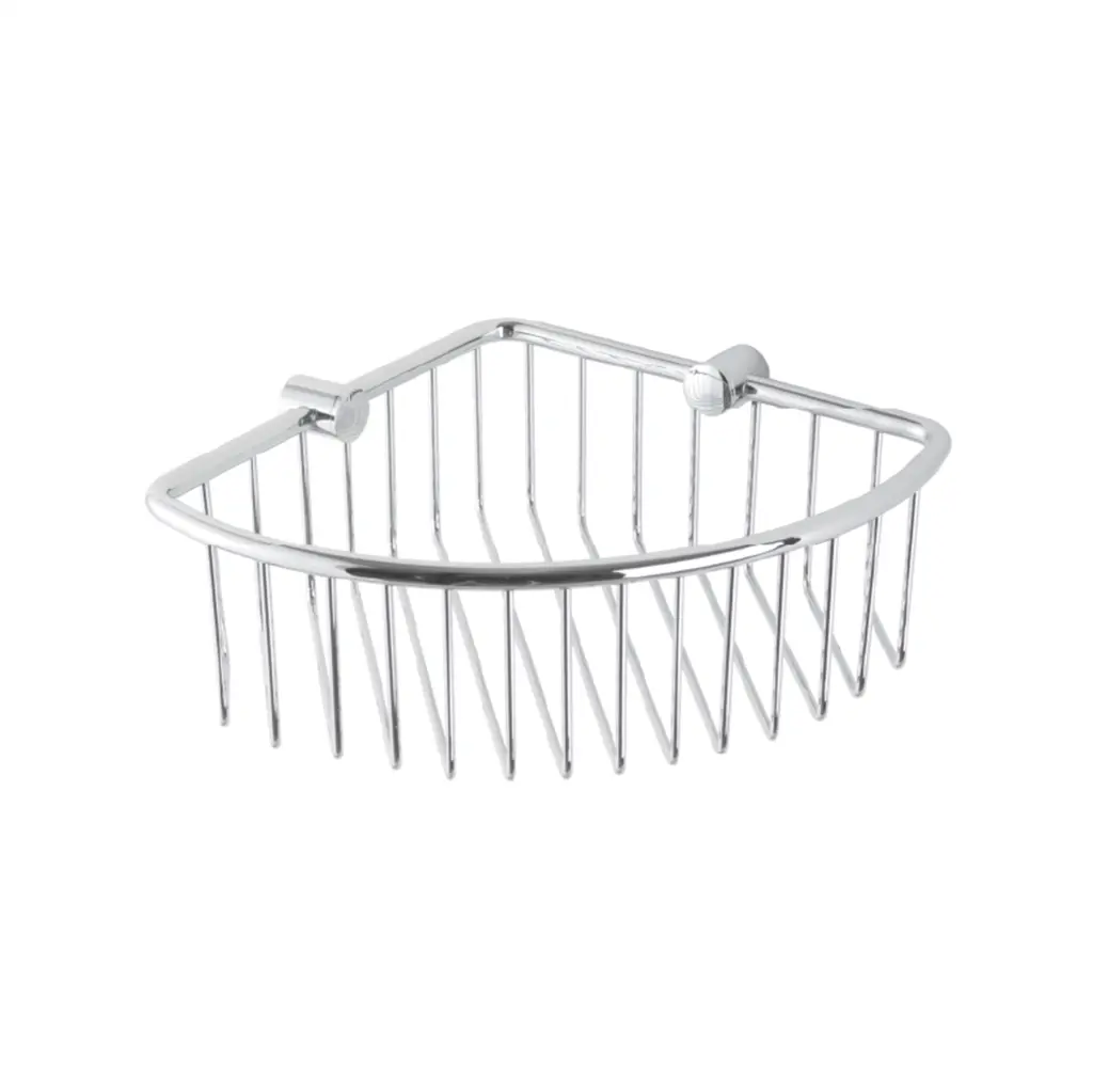 Eastbrook Corner Basket - Chrome HPS Hartlepool Plumbing Supplies