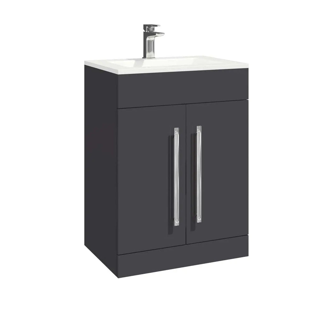 Lili 2 Door 600 Vanity Unit HPS Hartlepool Plumbing Supplies