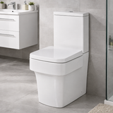 Aqua F60 Flush to Wall WC inc. Soft Close Quick Release Seat Frontline
