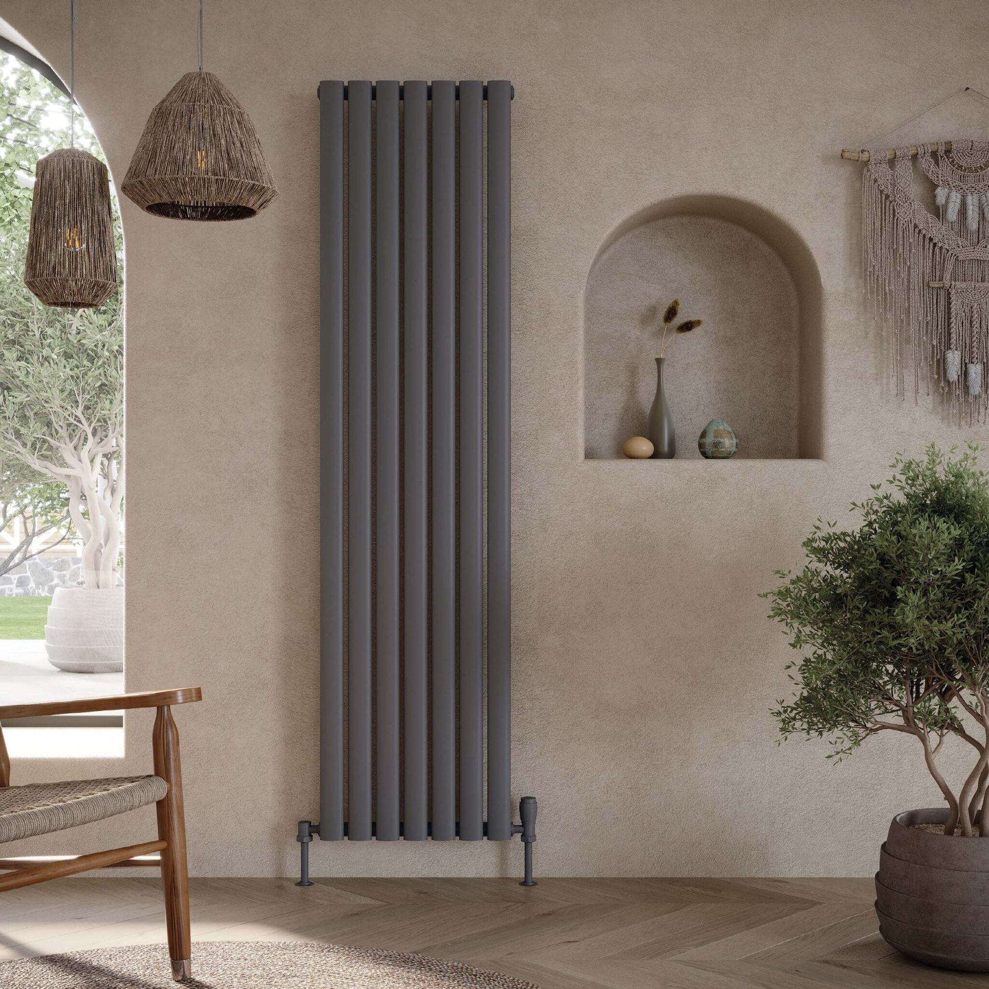 Apex Designer Radiator – 413 X 1800 HPS Hartlepool Plumbing Supplies