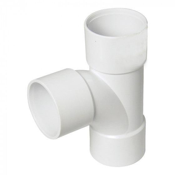 Floplast 40MM ABS Solvent Weld Swept Tee