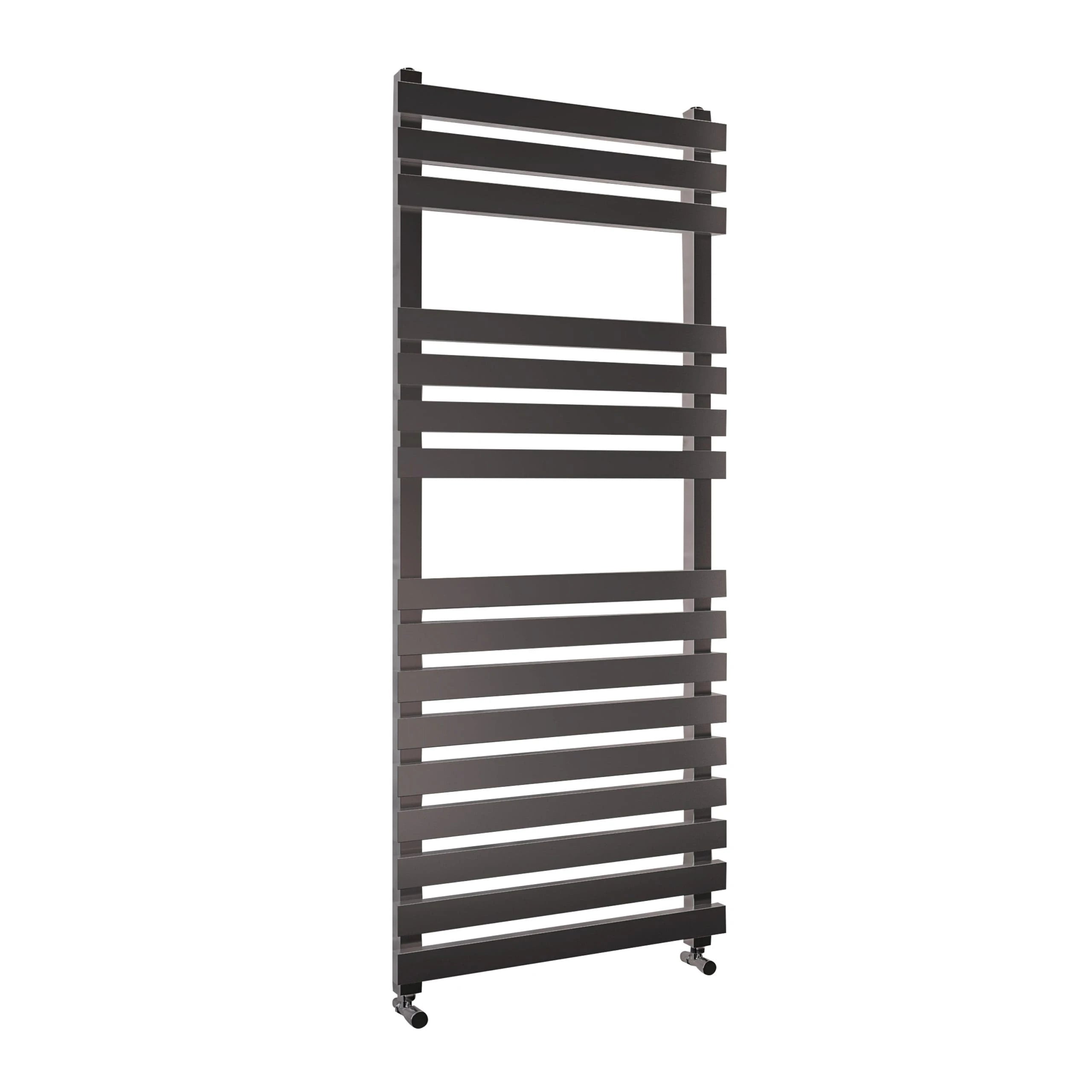 Aqua Cima Designer Towel Rail Textured Anthracite