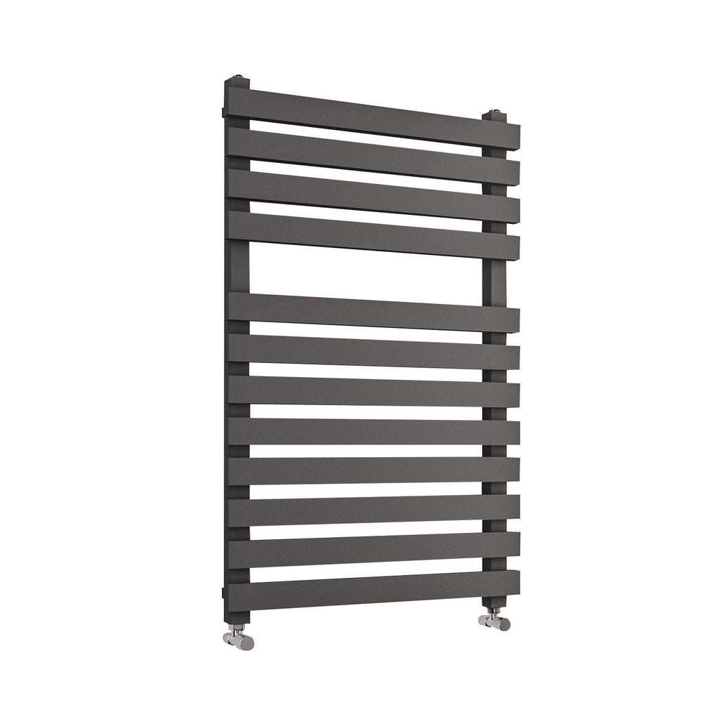 Aqua Cima Designer Towel Rail Textured Anthracite