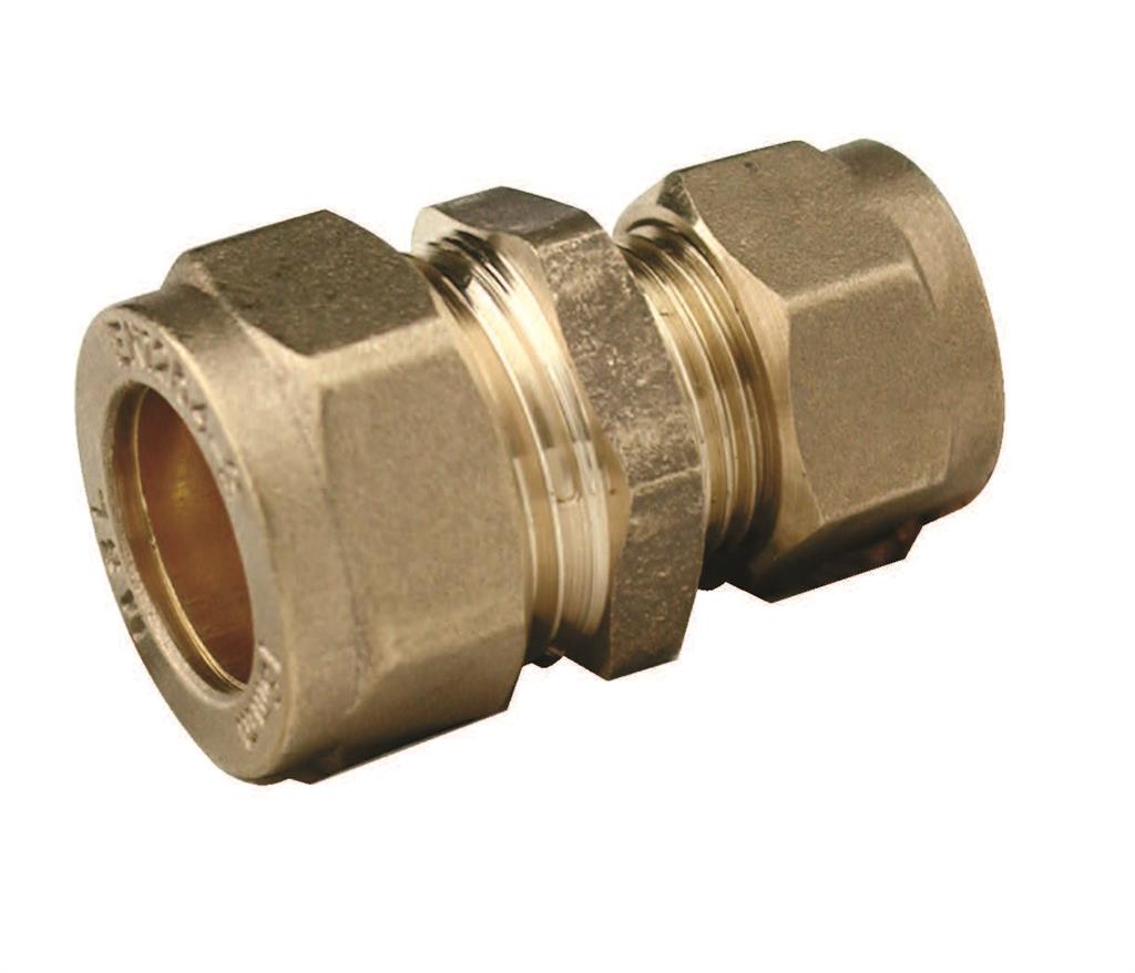 22MM x 15MM Compression Straight Coupling