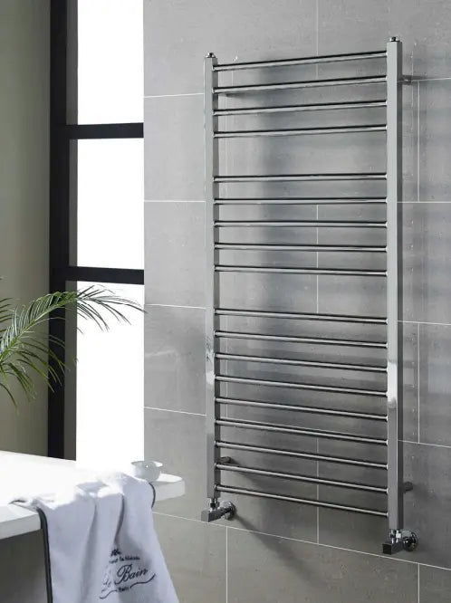 Metro Heated Towel Rail STAINLESS STEEL K-VIT-HPS Hartlepool Plumbing Supplies