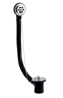 BATH WASTE & OVERFLOW W/ BRASS PLUG-HPS Hartlepool Plumbing Supplies