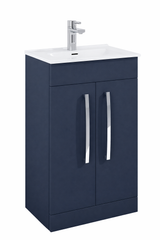 Frontline Aquatrend 600mm 2 Door Floor Standing Vanity Unit & Basin