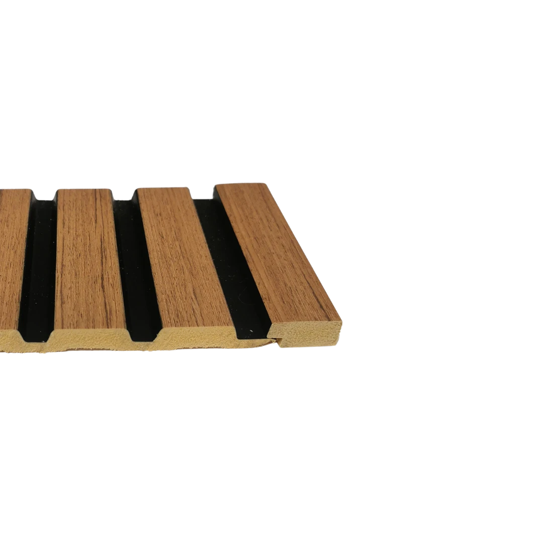 DCD Slat Wall End Trim Natural Oak Decor