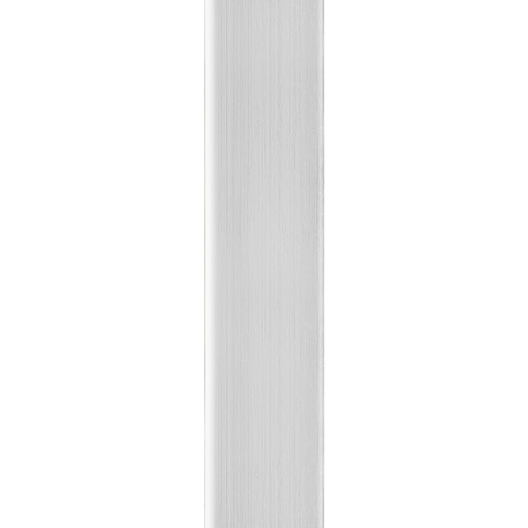 DCD Slat Wall End Trim Silver